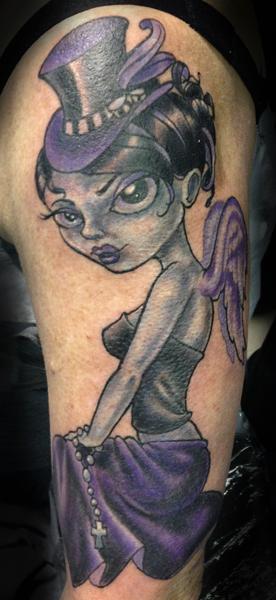 Tattoos - Gothy Angel - 87589